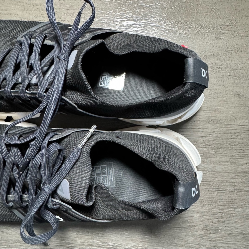 On Running Cloudswift Black And White Tennis Shoes Sneakers 11.5 - Picture 8 of 14